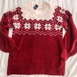 NWT Abercrombie Fair Isle Sweater